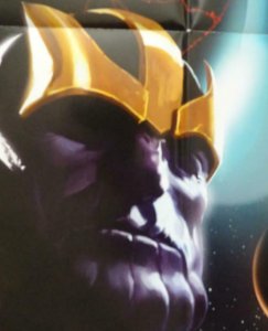 INFINITY Promo Poster, 24 x 36, 2013, MARVEL Thanos Unused more in our store 300 