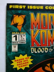 Mortal Kombat #1 (Jul 1994, Malibu) HTF - LOW GRADE