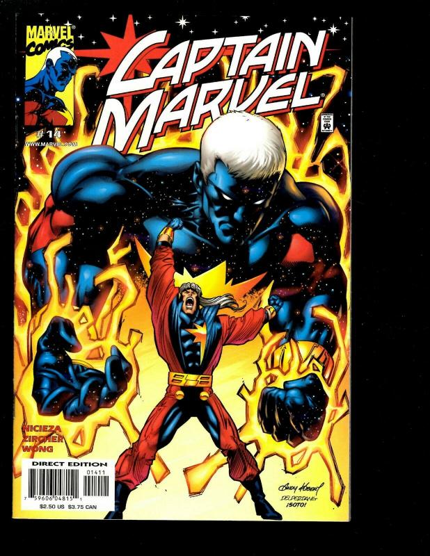 12 Captain Marvel Comics # 7 10 11 12 13 14 15 16 17 18 19 20 GK9