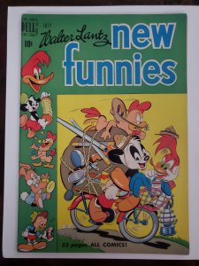 Walter Lantz New Funnies 161 (1950) very rare Golden age Double cover