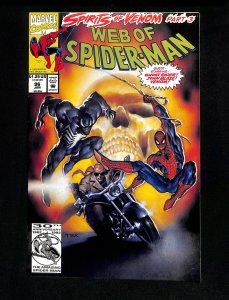 Web of Spider-Man #96 Venom Ghost Rider!