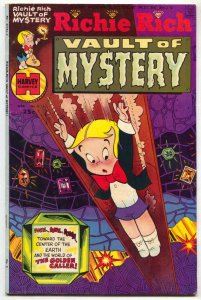 Richie Rich Vault of Mystery #3  1975 - Harvey  -VG+ - Comic Book
