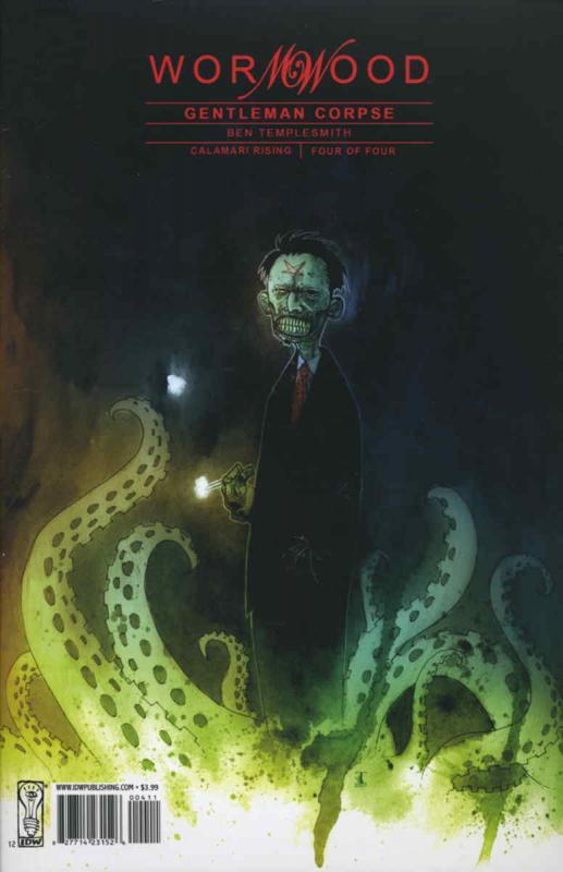 Wormwood: Gentleman Corpse: Calamari Rising #4 VF/NM; IDW | save on shipping - d