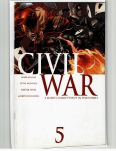 Civil War #5 (2006) Spider-Man