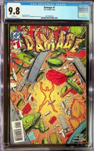 Damage #1 Direct Edition (1994) - CGC 9.8 - Cert#4371904010