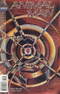 Animal Man #78 FN ; Vertigo | Jamie Delano with card
