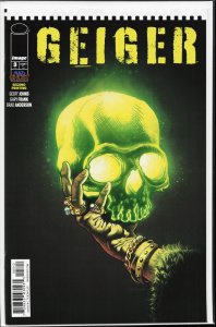 Geiger #3 Second Print Cover (2021) Geiger
