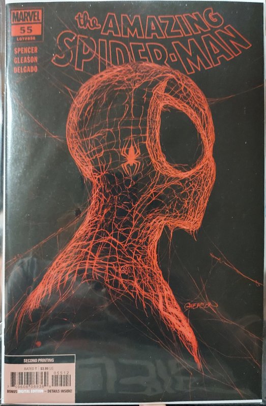 Amazing Spider-Man #55 LR NM 2nd print Red variant