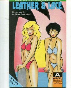 LEATHER and LACE #9, VF/NM, Sealed, Barry Blair, Aircel, 1989 more in store