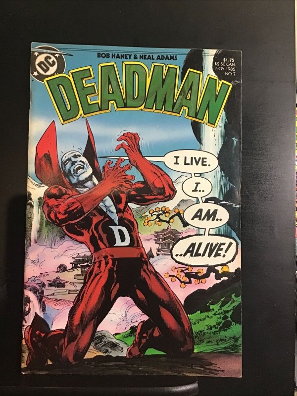 DEADMAN # 7 * NEAL ADAMS art * DC COMICS * 1985 *