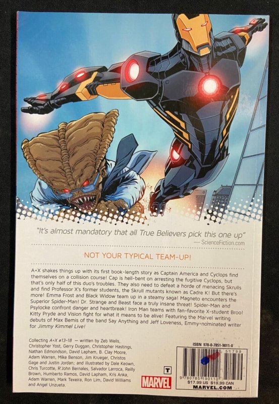 MARVEL A+X = OUTSTANDING TRADE PAPERBACK VF/NM X-MEN AVENGERS