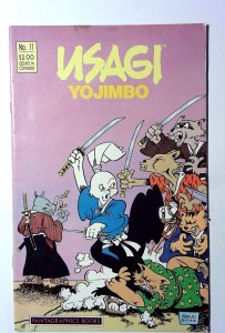 Usagi Yojimbo #11 (1988) Fantagraphics Books 1st Print Comic Book