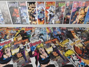 Huge Lot 150+ Comics W/ Vampirella, Dawn, Avengelyne, Razor+ Avg VF+ Condition!!