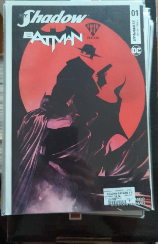 The Shadow/ Batman #1 Fried Pie Variant