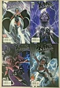 X-MEN WORLDS APART#1-4 VF/NM  LOT 2008 J SCOTT CAMPBELL MARVEL COMICS