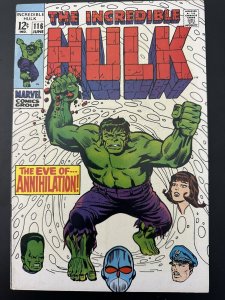 Incredible Hulk  #116 FN/VF “The Eve Of Annihilation!” (Marvel 1969)