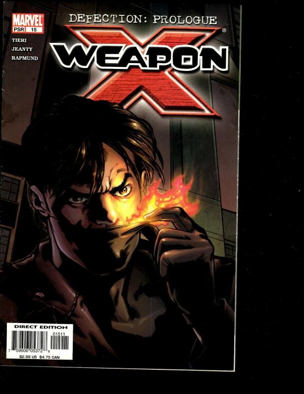 Lot Of 10 Comics Weapon X # 13 14 15 16 17 18 19 20 21 22 EK7