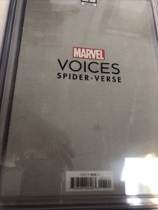 Marvel's Voice : Spider verse (2023) # 1 (CGC 9.6 SS) Signed John Giang *Variant