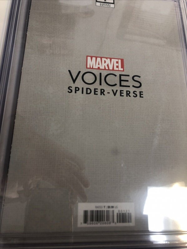 Marvel's Voice : Spider verse (2023) # 1 (CGC 9.6 SS) Signed John Giang *Variant