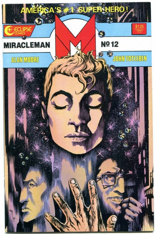 MIRACLEMAN #12 1987 ECLIPSE-COPPER AGE-NICE COPY-HIGH GRADE-NM