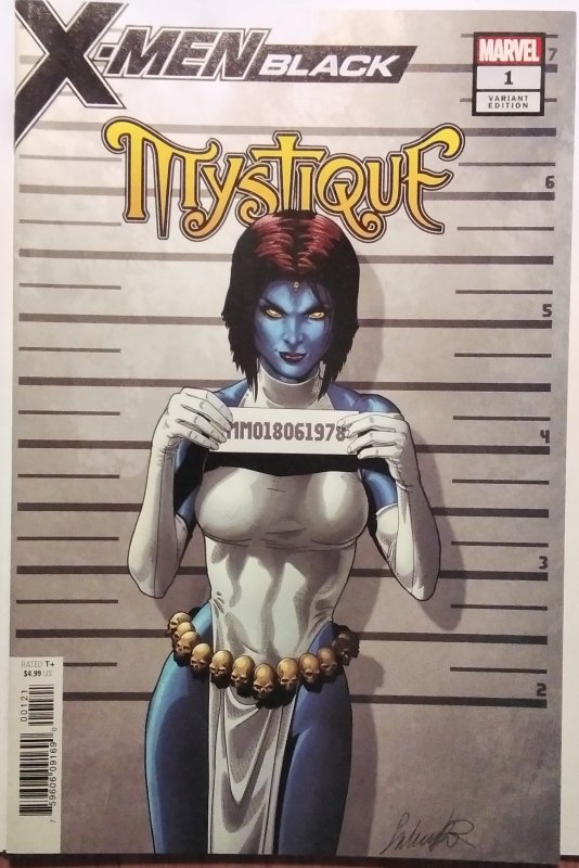 X-Men Black: Mystique #1 Jailhouse variant