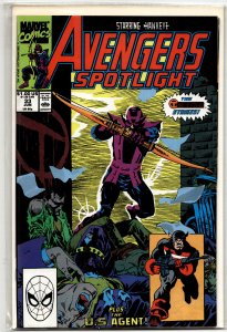 Avengers Spotlight #33 (1990) U.S.Agent