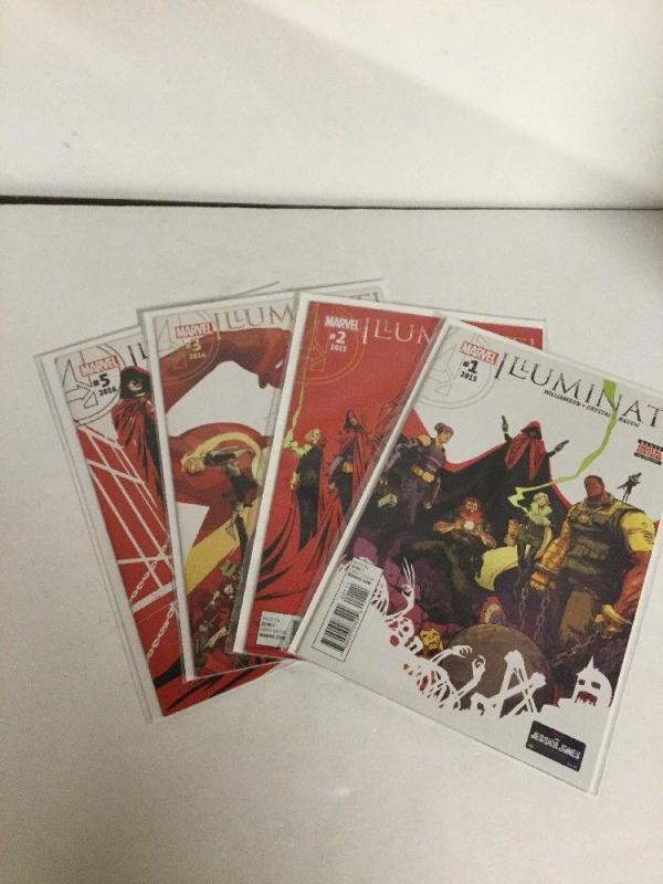 Illuminati 1 2 3 5 Marvel Lot Set Run Nm Near Mint 2015