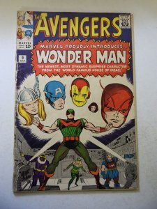 The Avengers #9 (1964) 1st App of Wonder Man! VG Cond manufactured w/ 4 staples