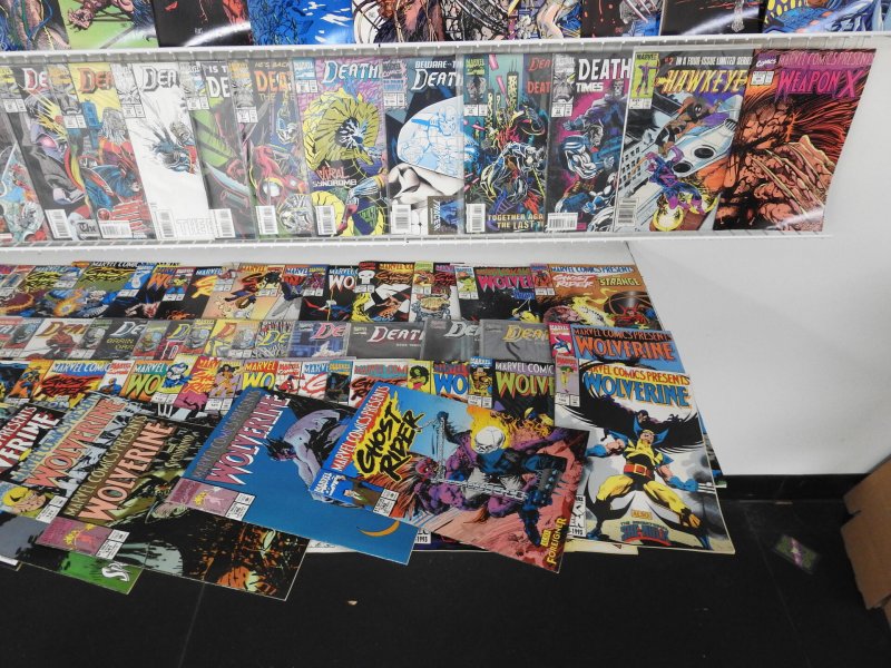 Huge Lot 190+ Comics W/ Marvel Comics Presents, Deathlok, Dazzler, +More! Avg FN