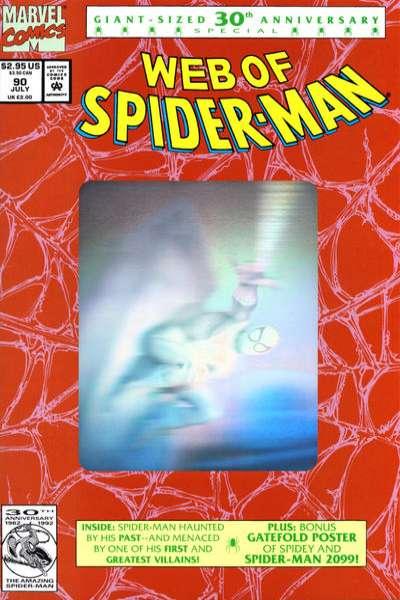 Web of Spider-Man (1985 series)  #90, VF+ (Stock photo)