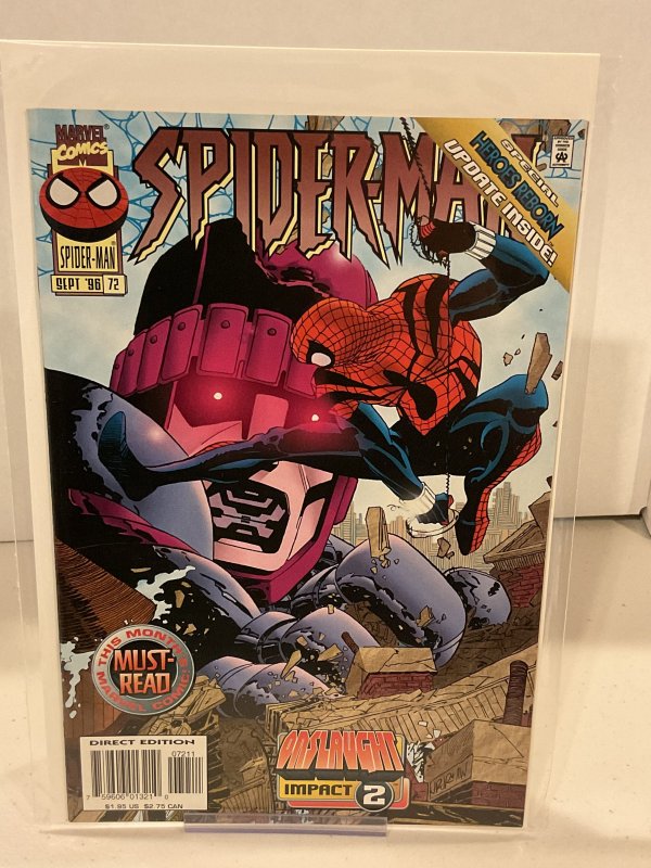Spider-Man #72  1996  9.0 (our highest grade)