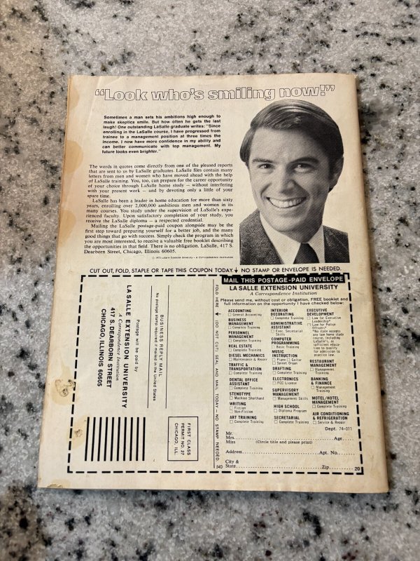 Savage Sword Of Conan # 10 FN- Marvel Comic Book Magazine 7 J390