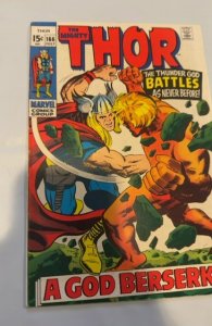 The Mighty Thor #166 (Marvel, 1969) Fine + KEY 2nd Full H.I.M. Warlock app!