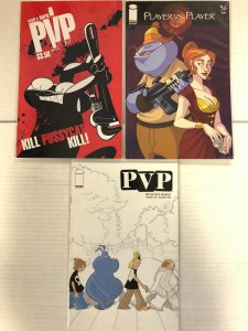 PVP Player vs Player #35 36 37 Comic Book Set #35-37 Image 2007