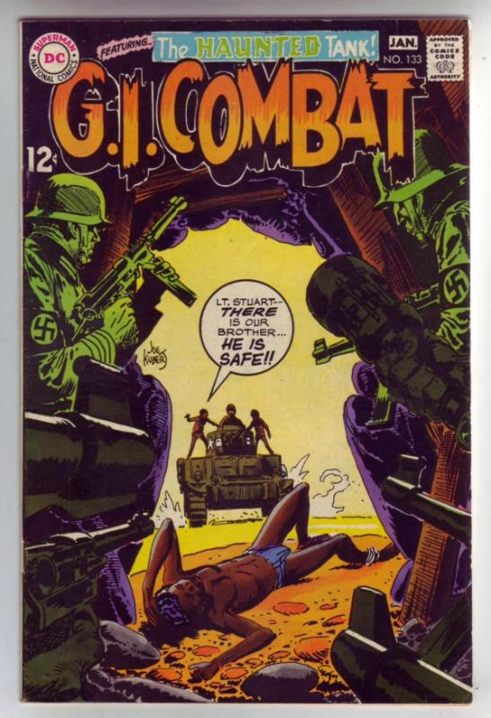 G.I. Combat #133 (Jan-69) NM- High-Grade The Haunted Tank