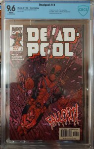 Deadpool #14 9.6 CBCS 1st App of Ajax. Other Appearances listed below