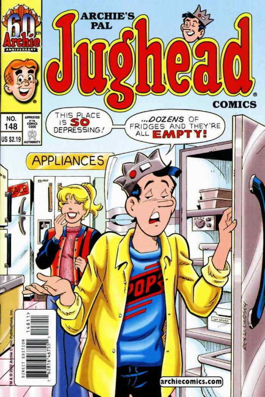 Archie’s Pal Jughead Comics #148 VF/NM; Archie | save on shipping - details insi