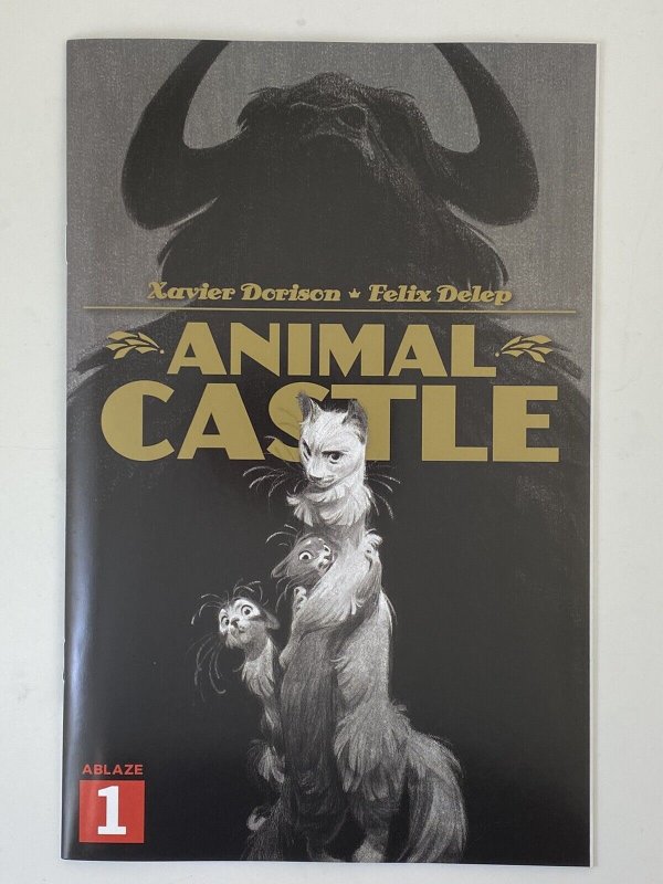 ANIMAL CASTLE # 1 Both Covers A & B Nice Books Square Corners Quality Seller