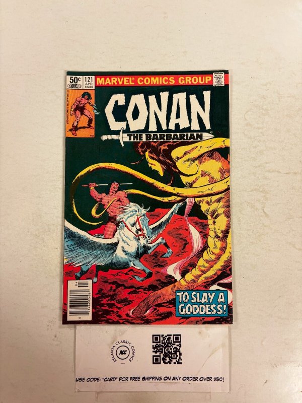 Conan The Barbarian #121 VF Marvel Comic Books Robert E Howard 2 HH102