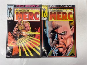 5 MARVEL comic books Kickers Inc. Mark Hazzard: Merc Power Pack 49 KM38