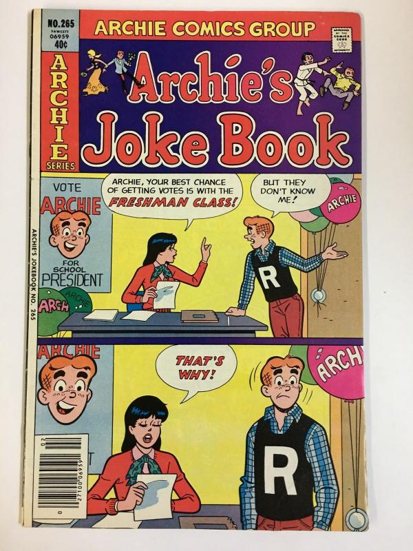 ARCHIES JOKE BOOK (1954-1982)265 VF-NM  Feb 1980 COMICS BOOK