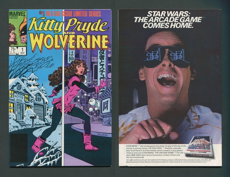 Kitty Pryde & Wolverine 6 Issue Mini-series / 9.6 NM+  1984