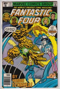 Fantastic Four #217 (1980) Fantastic Four
