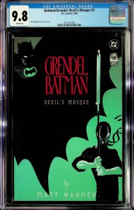 Batman/Grendel #1 Variant Cover (1993) - CGC 9.8 - Cert#4371917009