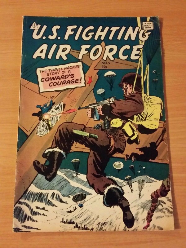 U.S. Fighting Air Force #9 ~ FINE FN ~ 1958 IW COMICS