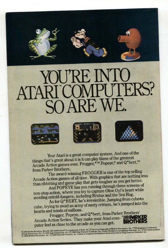 X-MEN #183 1984-MARVEL-Bar fight between Peter and Kane.