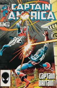 Captain America (1st Series) #305 FN; Marvel | save on shipping - details inside
