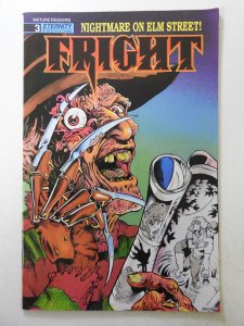 Fright #3 (1988) 1st Freddy Kruger on Cover! Sharp VF Condition!