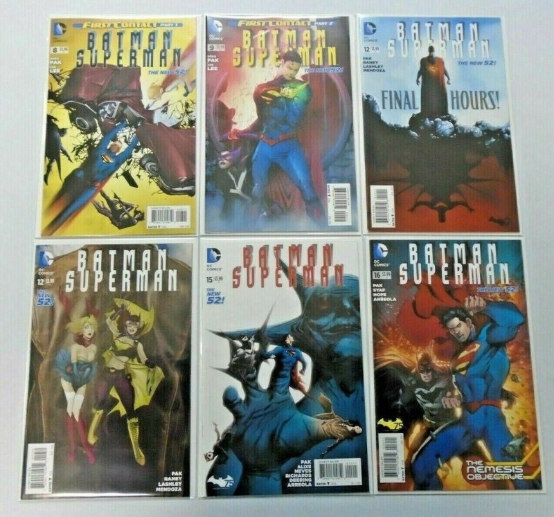 Batman Superman lot from:4-32 some variants 33 diff books 8.0 VF 2013