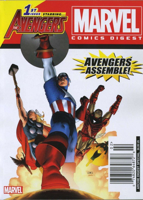 Marvel Comics Digest #2 (Newsstand) VF ; Archie | Avengers